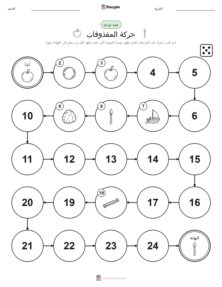 لعبة لف و تحرك