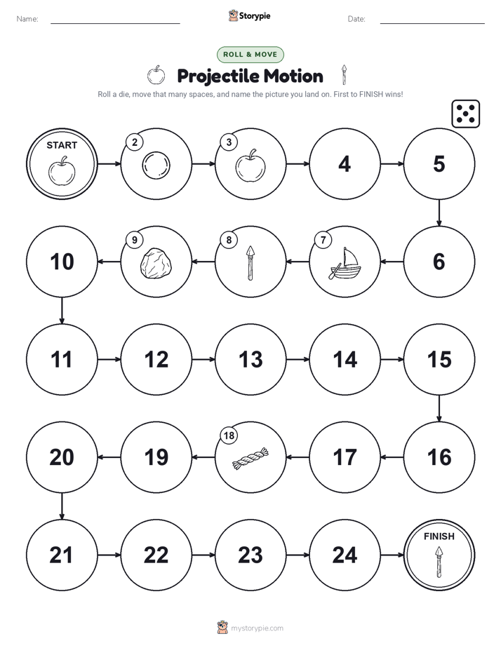 Roll & Move Game