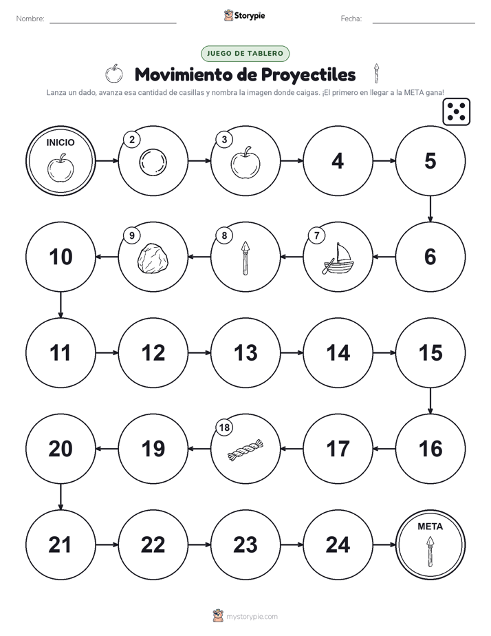 Juego de Rueda y Avanza