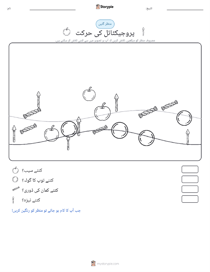 گنتی کا منظر