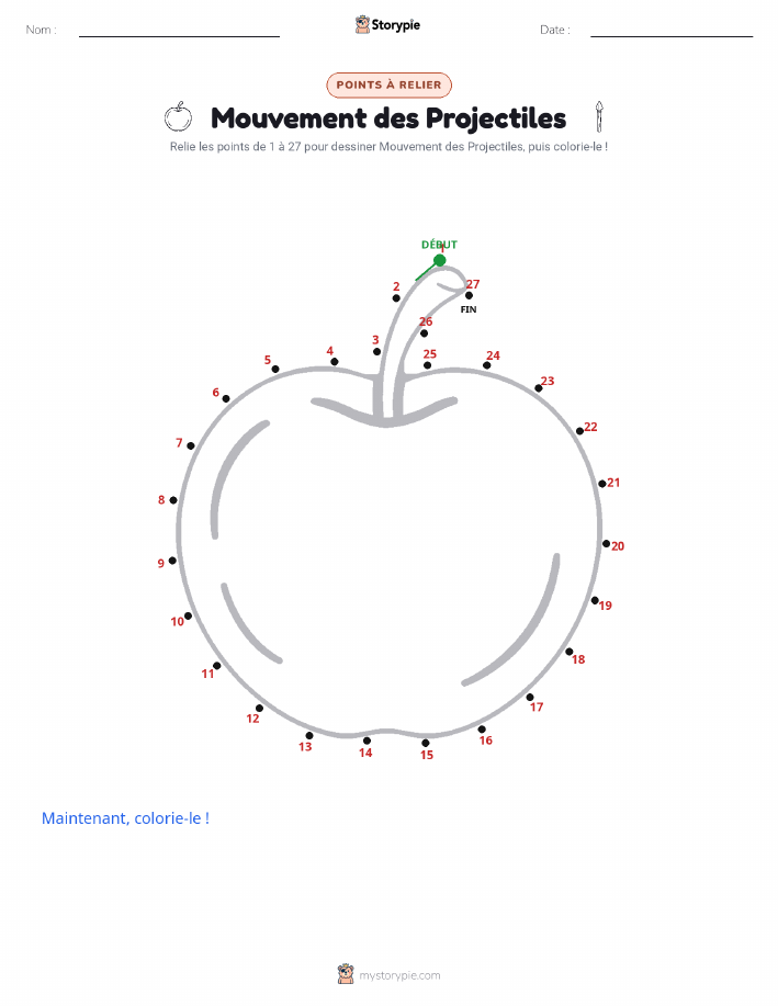 Relie les points