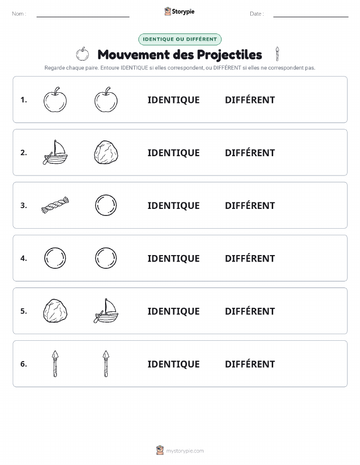 Identique ou Différent