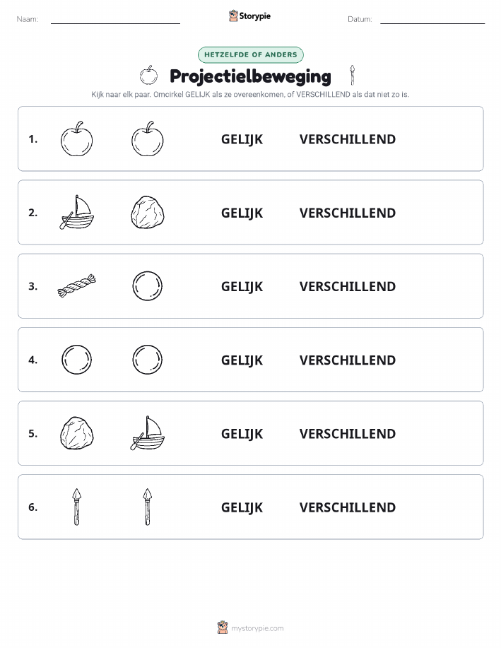 Zelfde of Verschillend