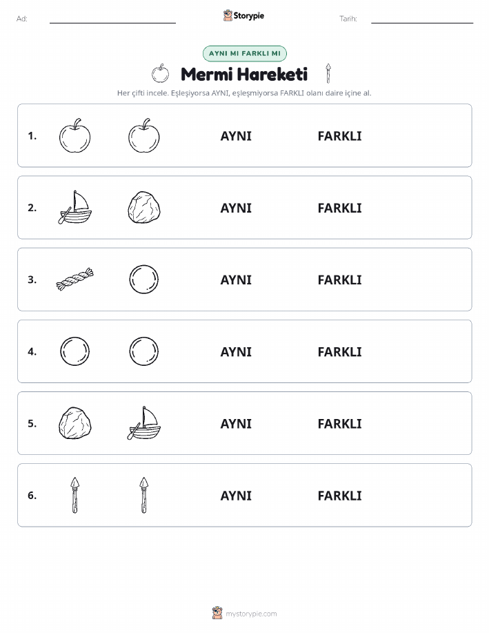 Aynı mı Farklı mı