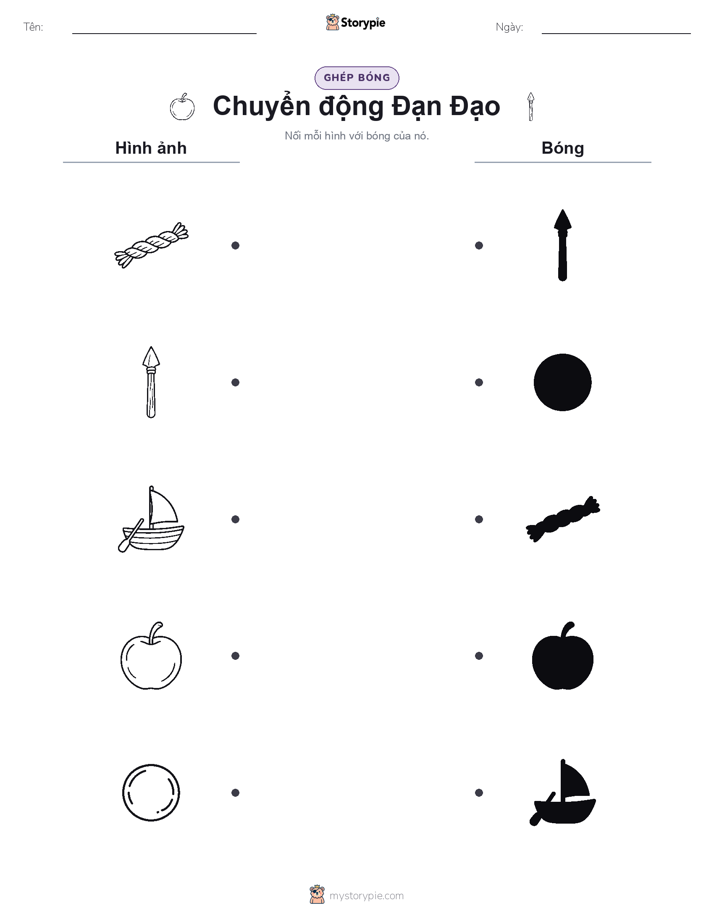 Ghép Hình Bóng