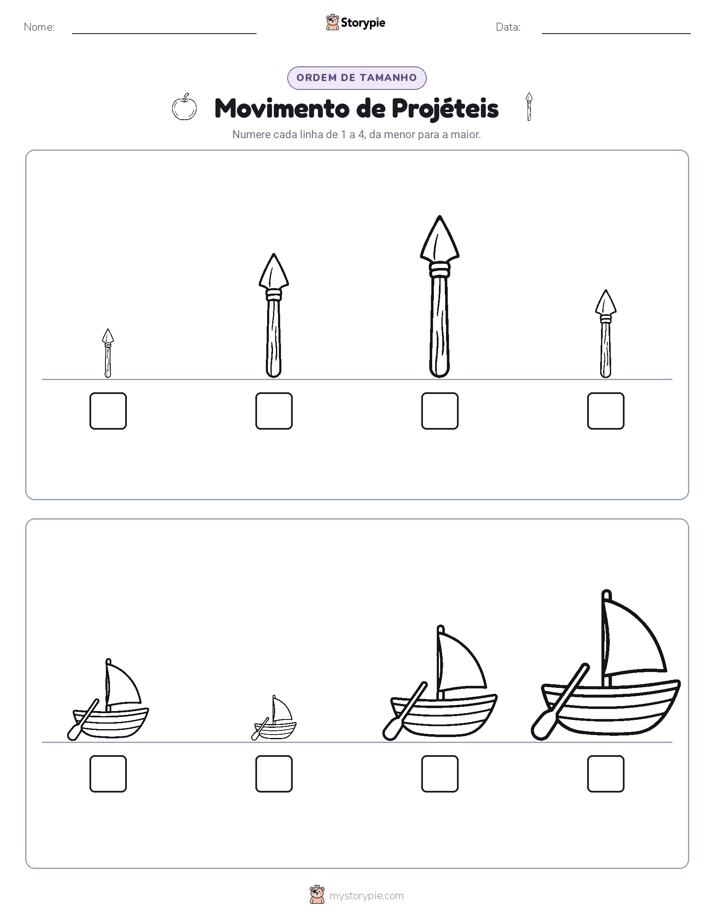 Ordem de Tamanho