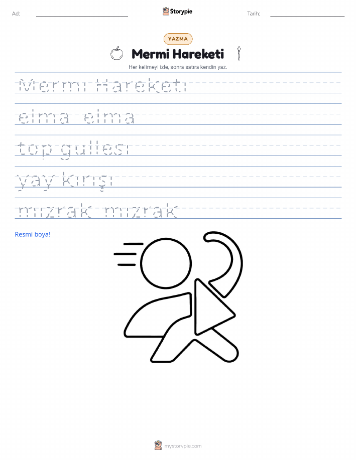 Yazma Pratiği