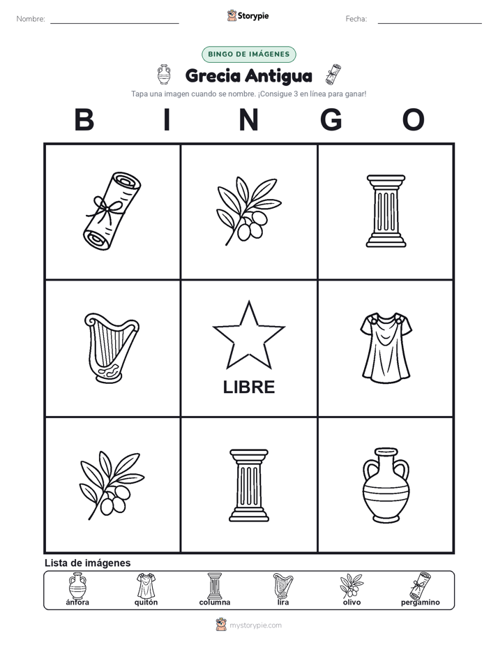 Bingo de Imágenes
