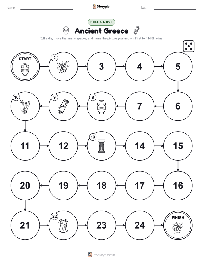 Roll & Move Game