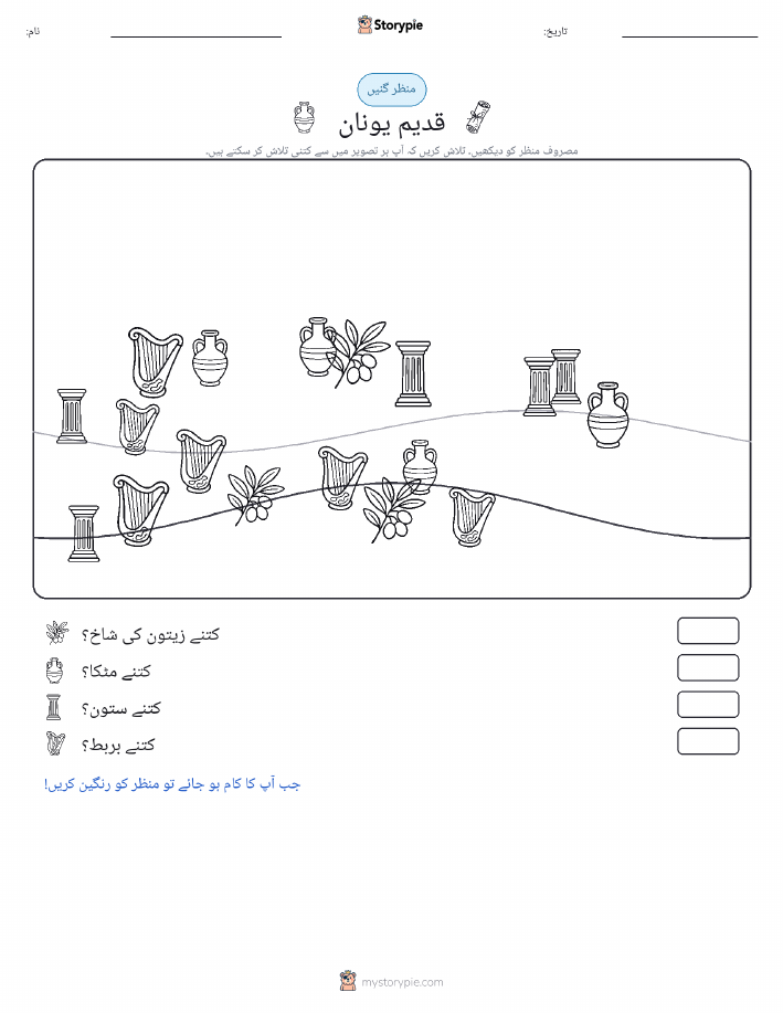 گنتی کا منظر