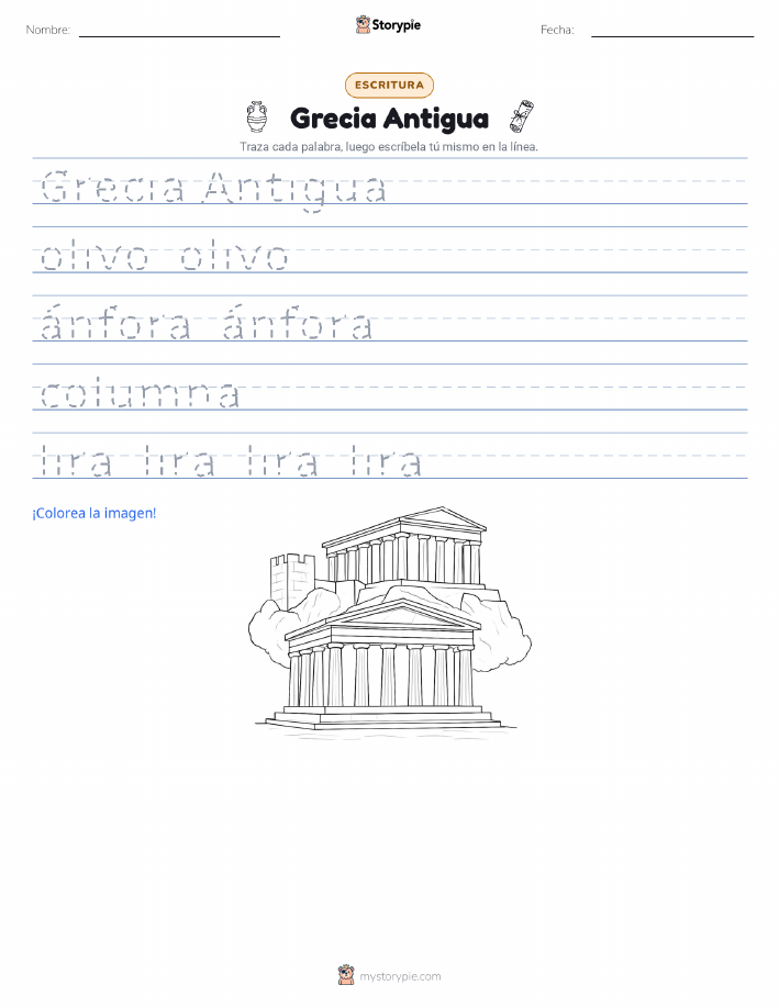 Práctica de Escritura