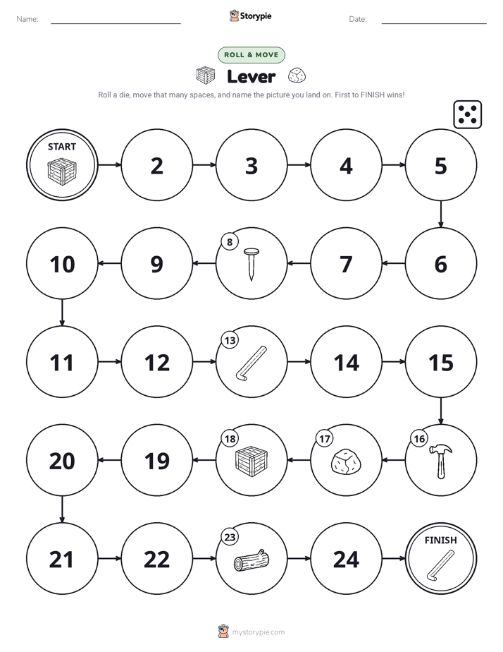 Roll & Move Game