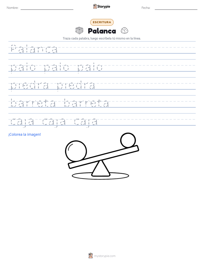 Práctica de Escritura