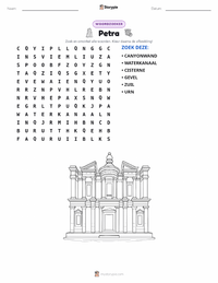 Petra afdrukbare werkblad voorbeeld