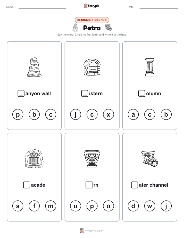 Beginning Sounds