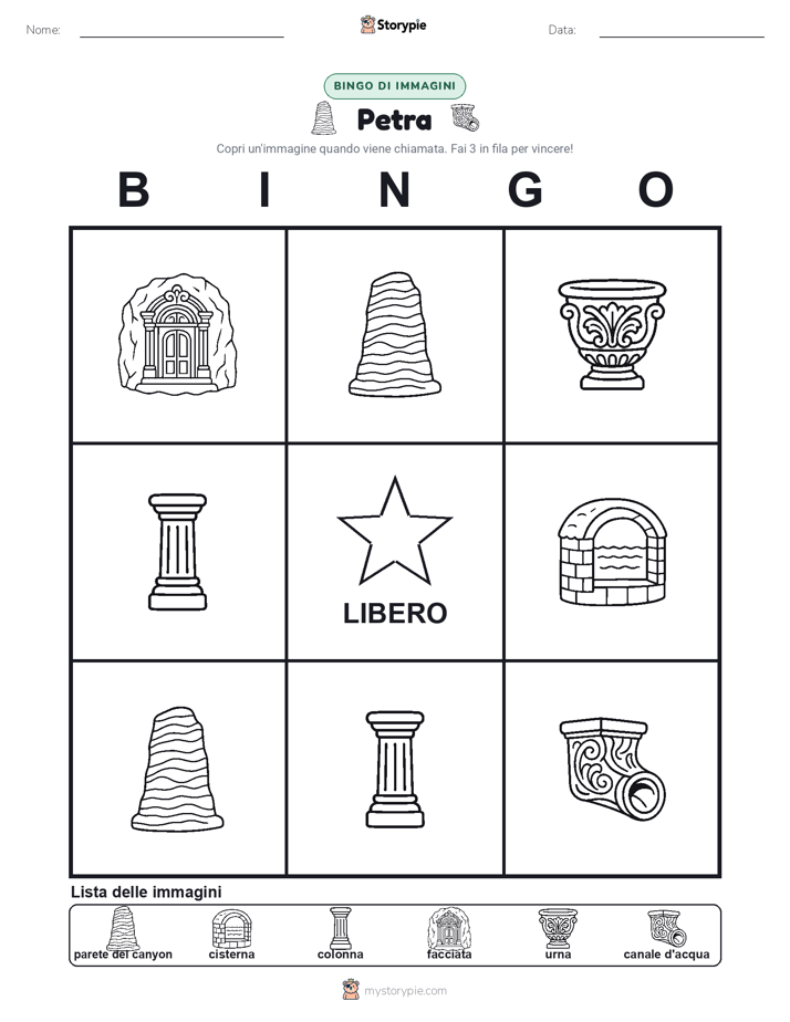 Bingo delle Immagini