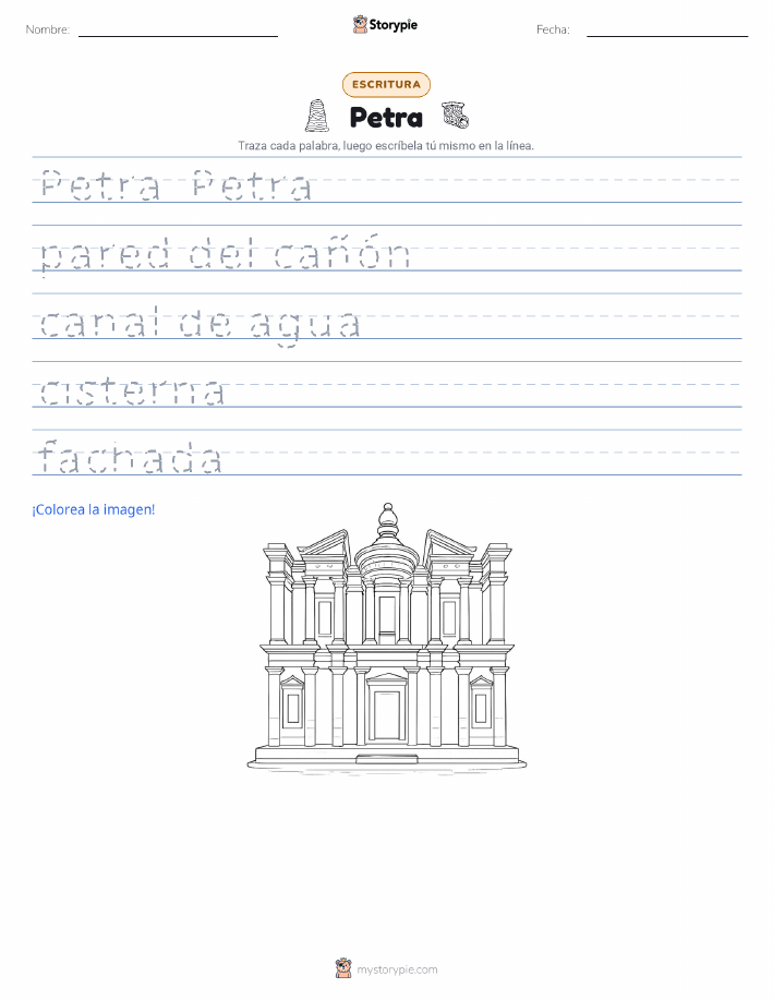 Práctica de Escritura