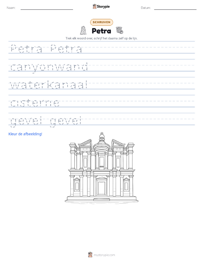 Schrijf Oefening