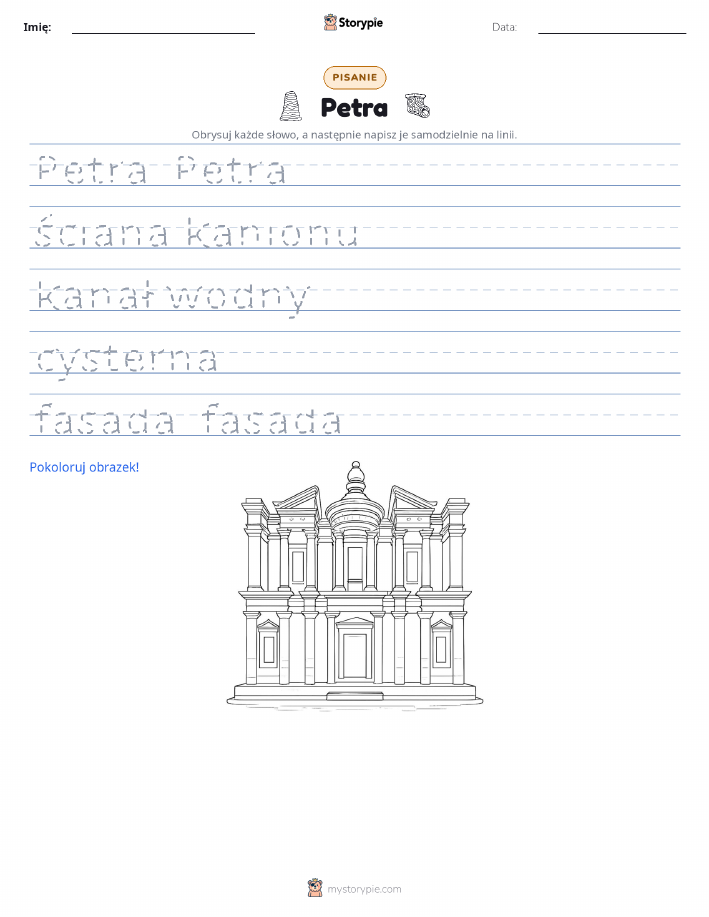 Ćwiczenie Pisania