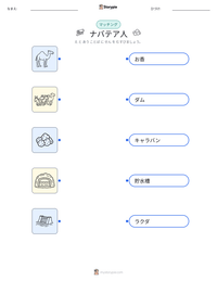 ナバテア人 の印刷可能ワークシートプレビュー