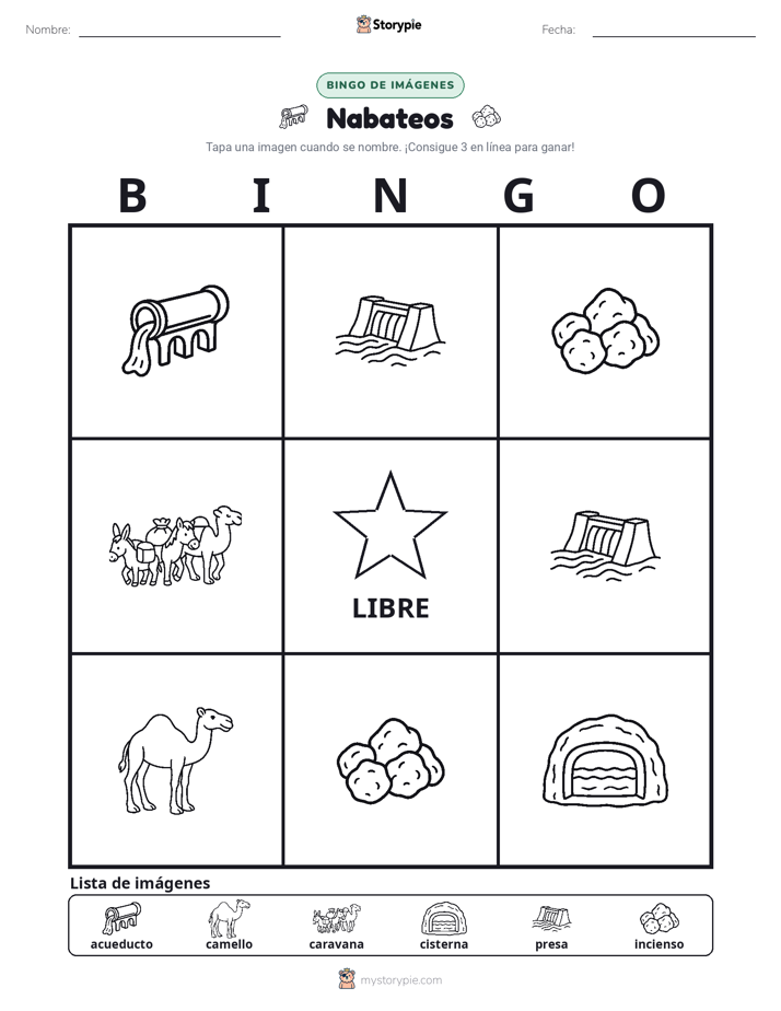 Bingo de Imágenes