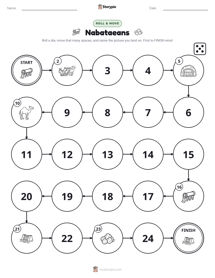 Roll & Move Game