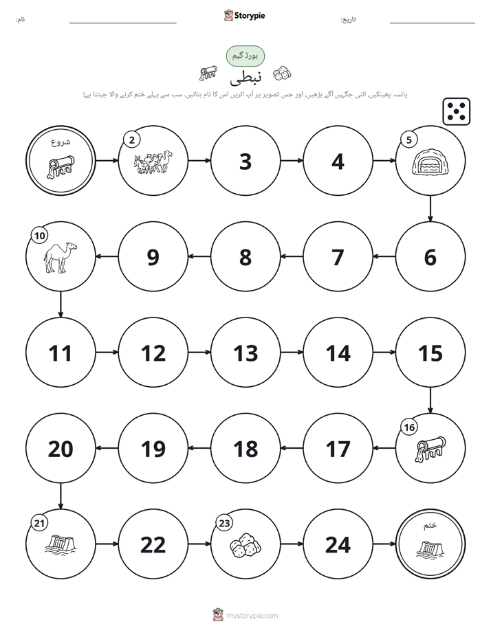 رول اور منتقل کریں کھیل