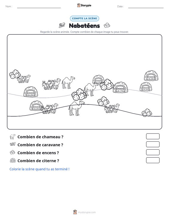 Scène de Comptage