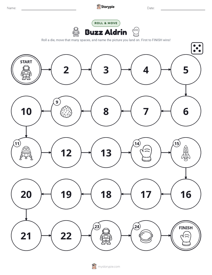 Roll & Move Game
