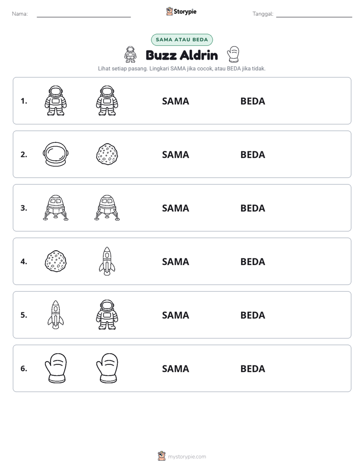Sama atau Berbeda