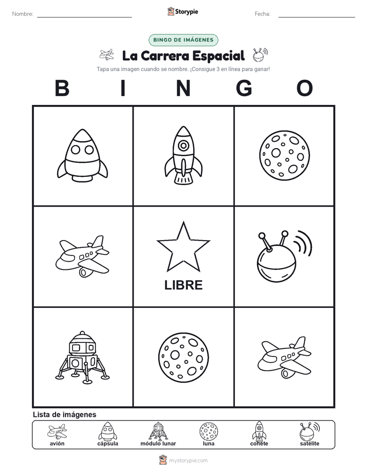 Bingo de Imágenes