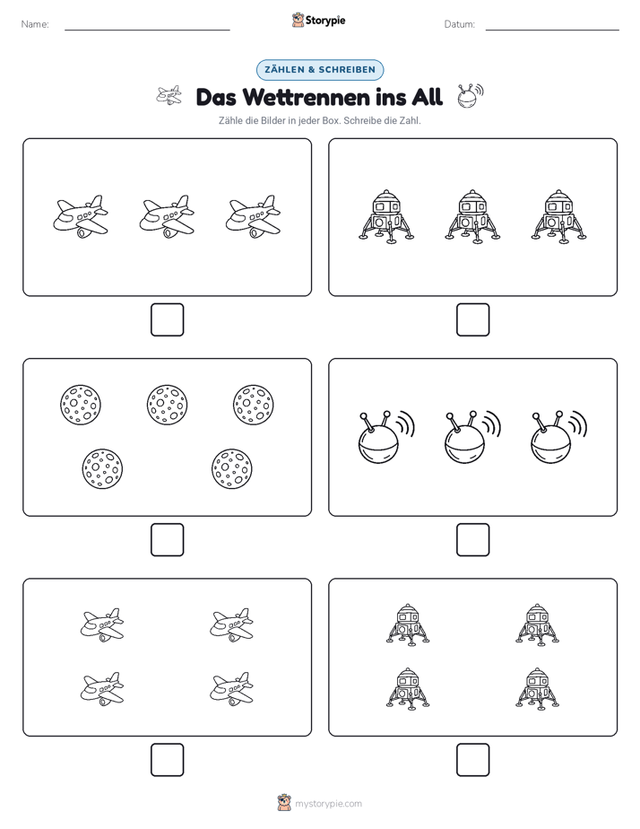 Zählen & Schreiben