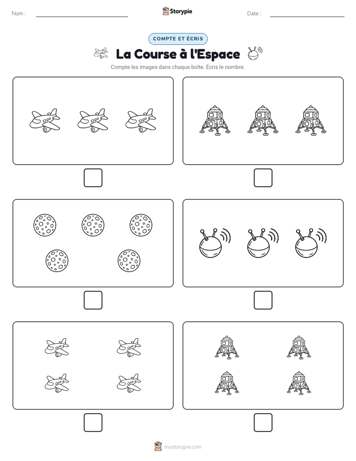 Compter & Écrire