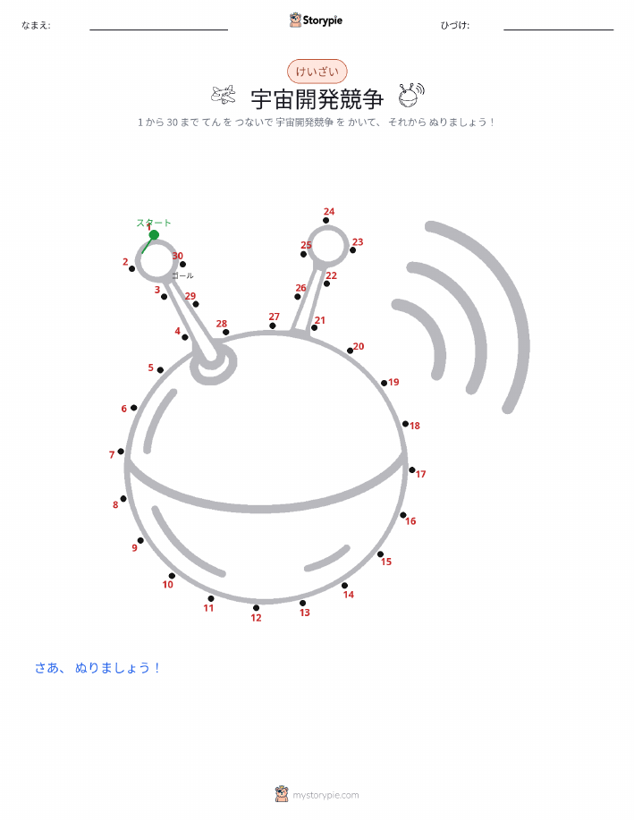 点つなぎ