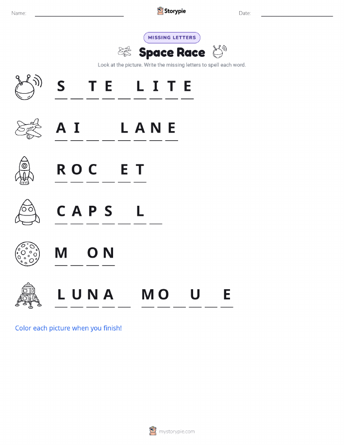 Missing Letters