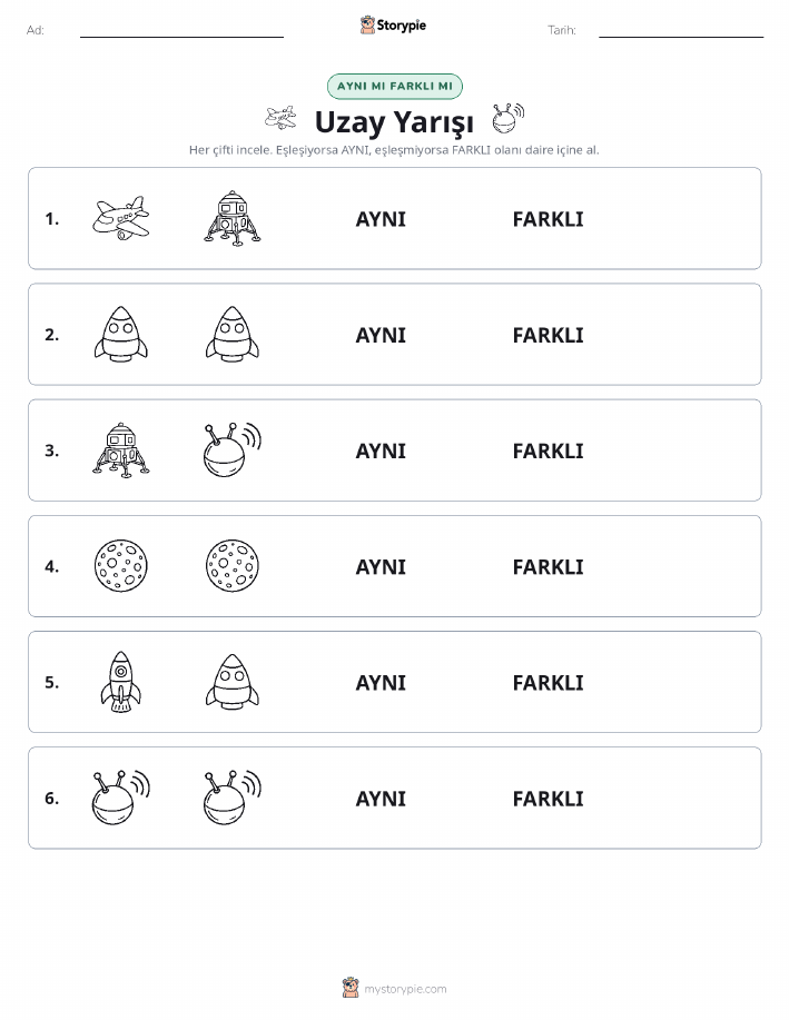 Aynı mı Farklı mı
