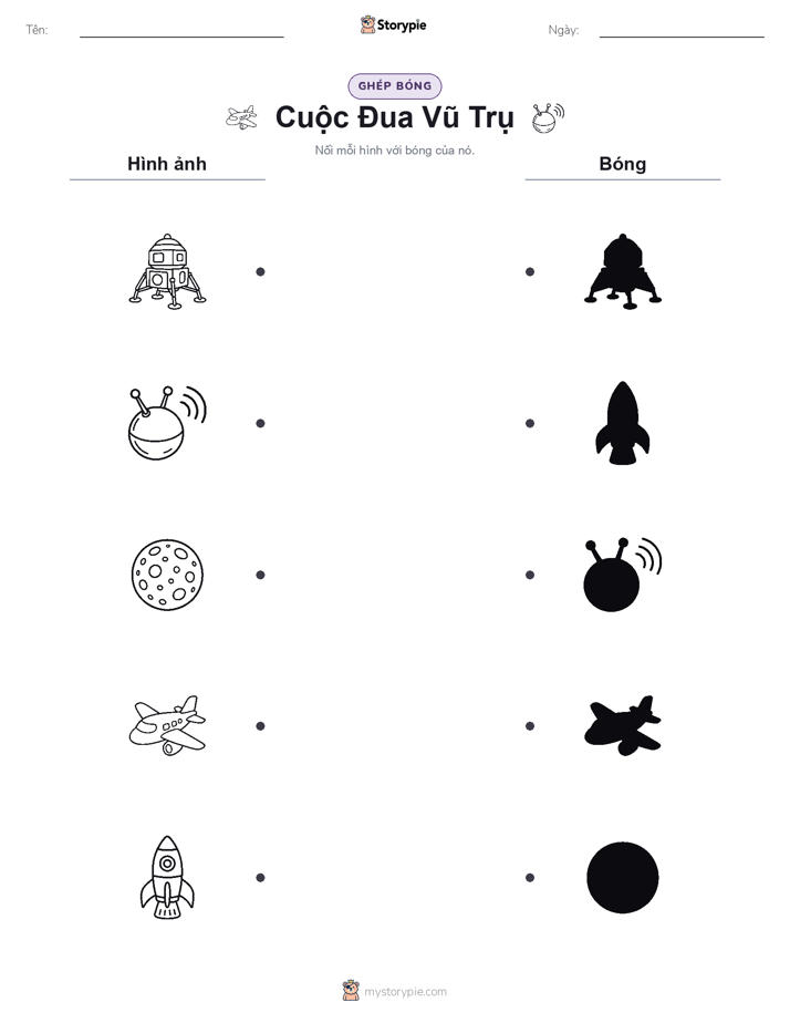 Ghép Hình Bóng