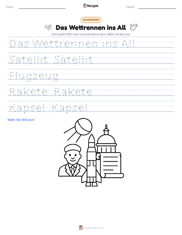 Schreibübung