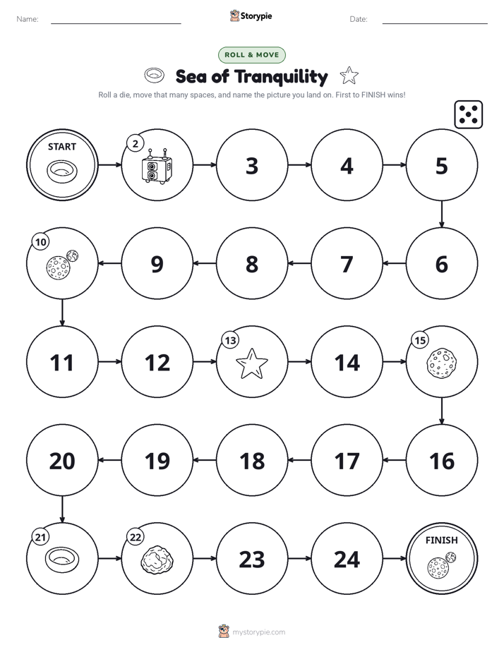 Roll & Move Game