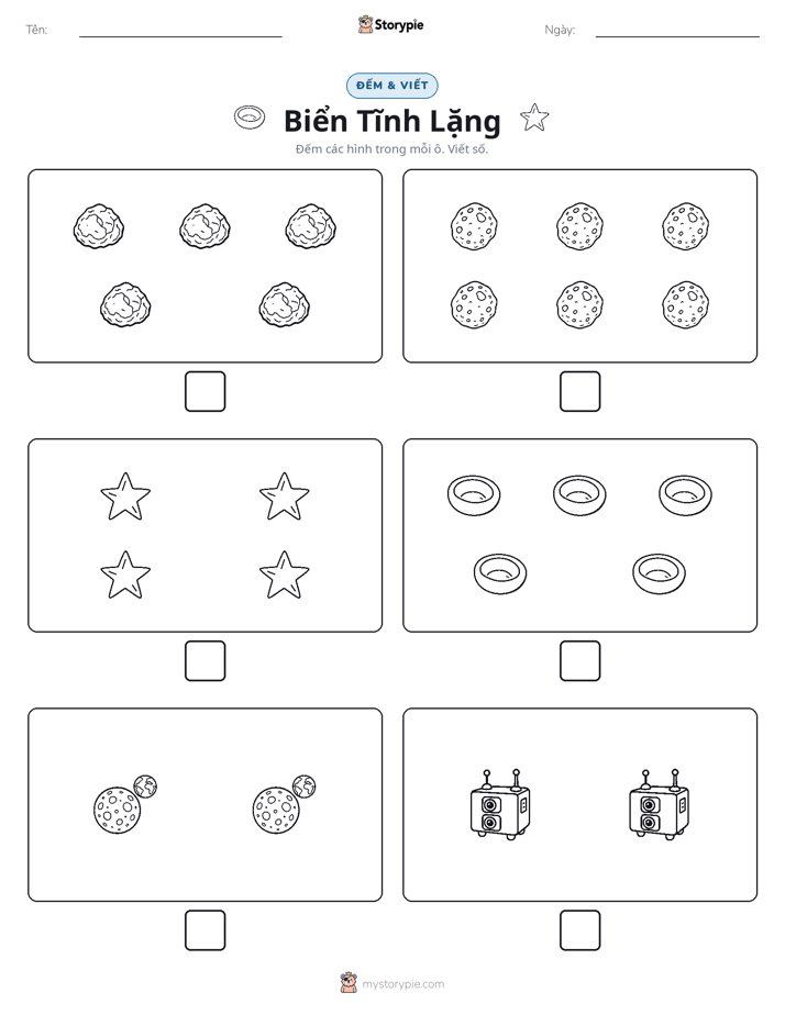 Đếm & Viết