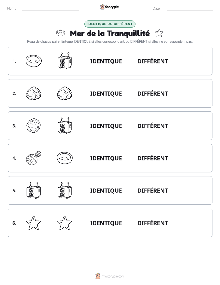 Identique ou Différent