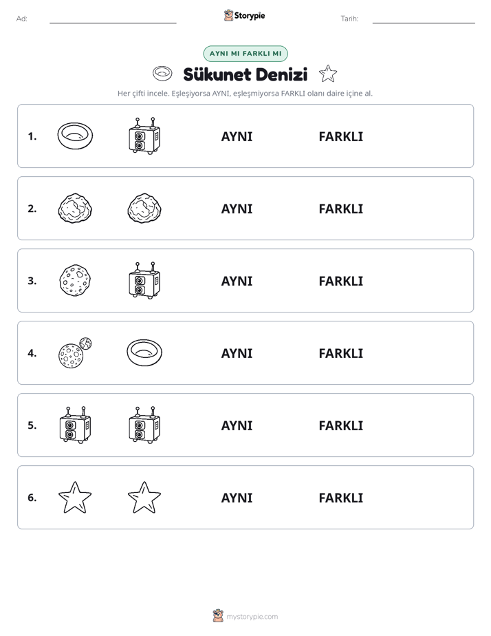 Aynı mı Farklı mı
