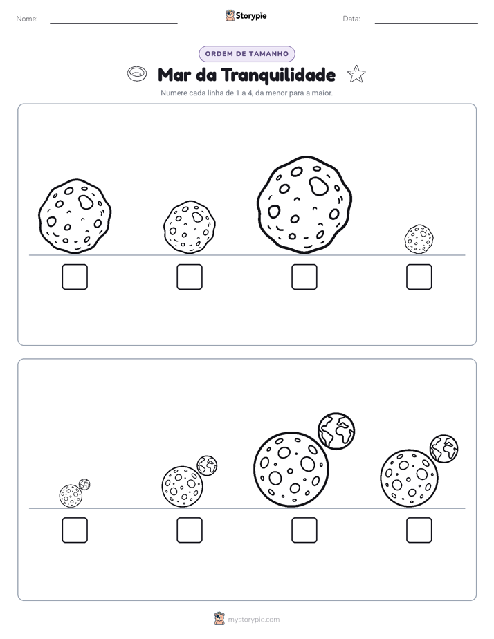 Ordem de Tamanho