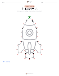 Anteprima della scheda stampabile di Saturn V