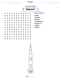 Anteprima della scheda stampabile di Saturn V