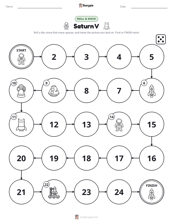 Roll & Move Game