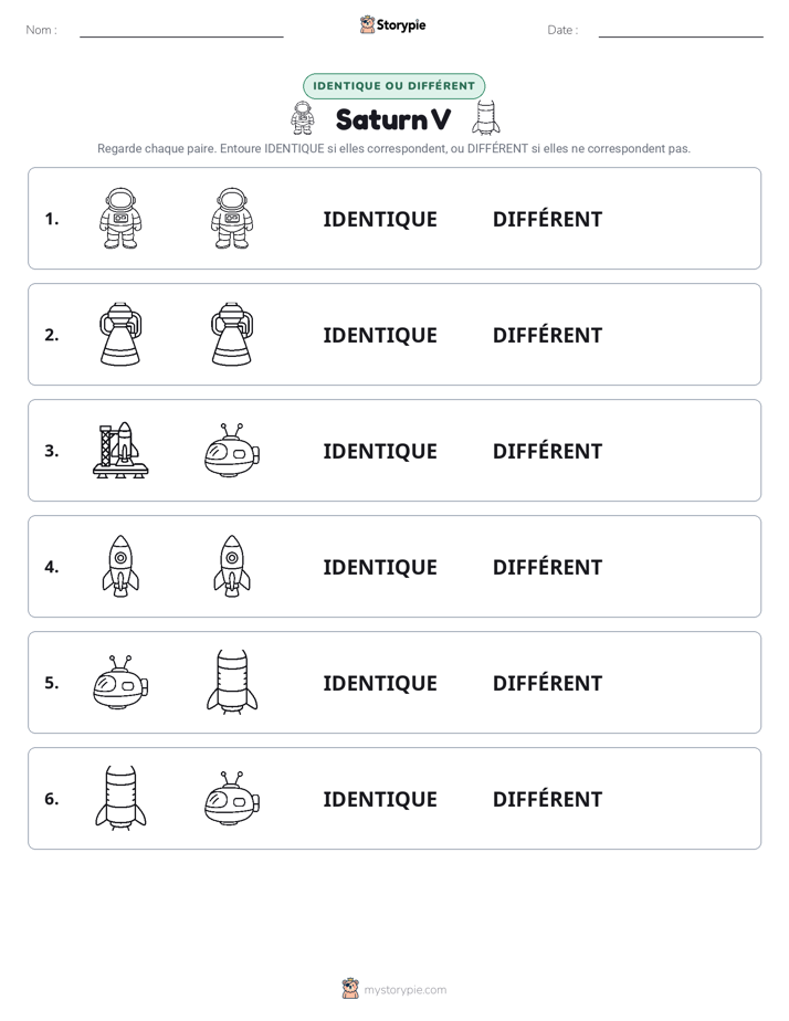 Identique ou Différent