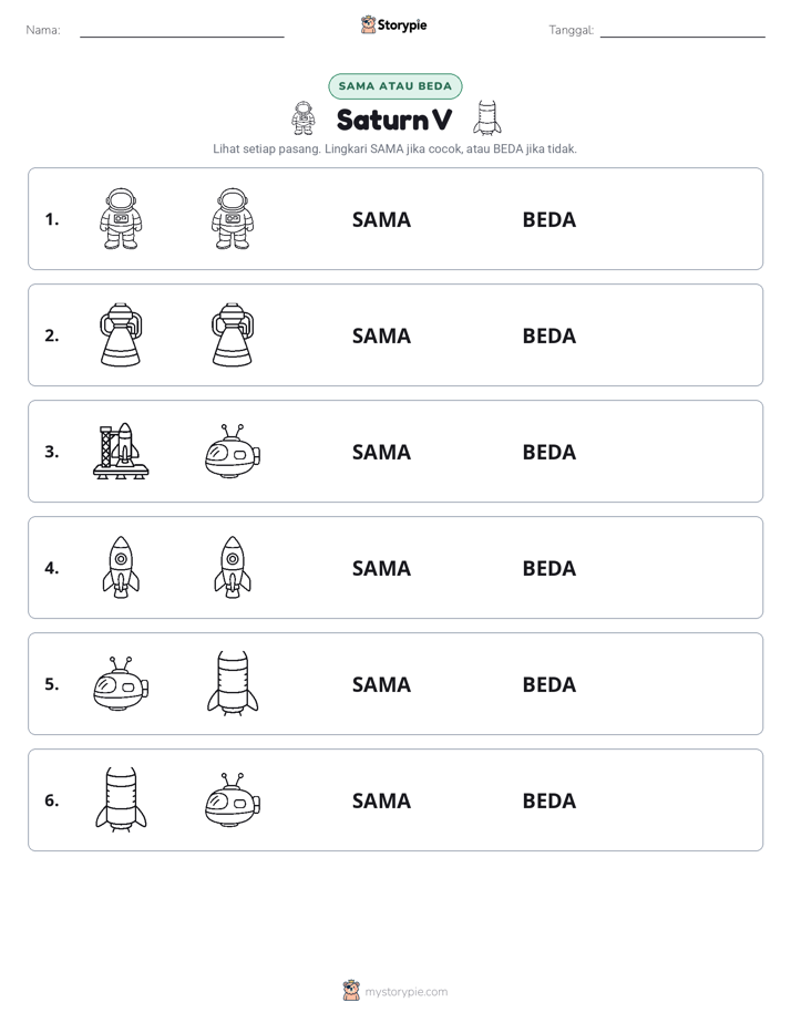 Sama atau Berbeda