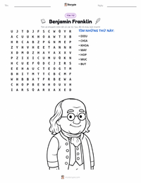 Xem trước tài liệu in sẵn Benjamin Franklin