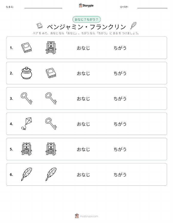 同じか違うか